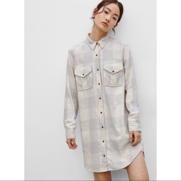 Wilfred Tops - Wilfred Free Flannel Tunic Size S
